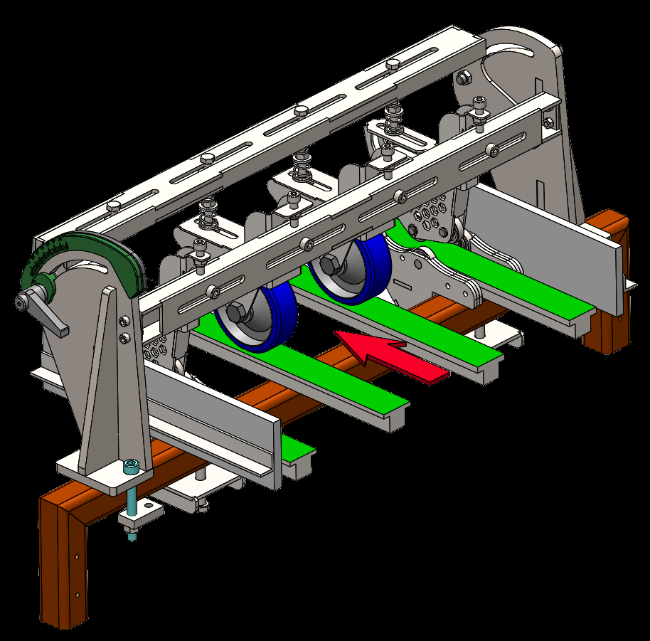 Custom tooling design for Tarkett flooring production