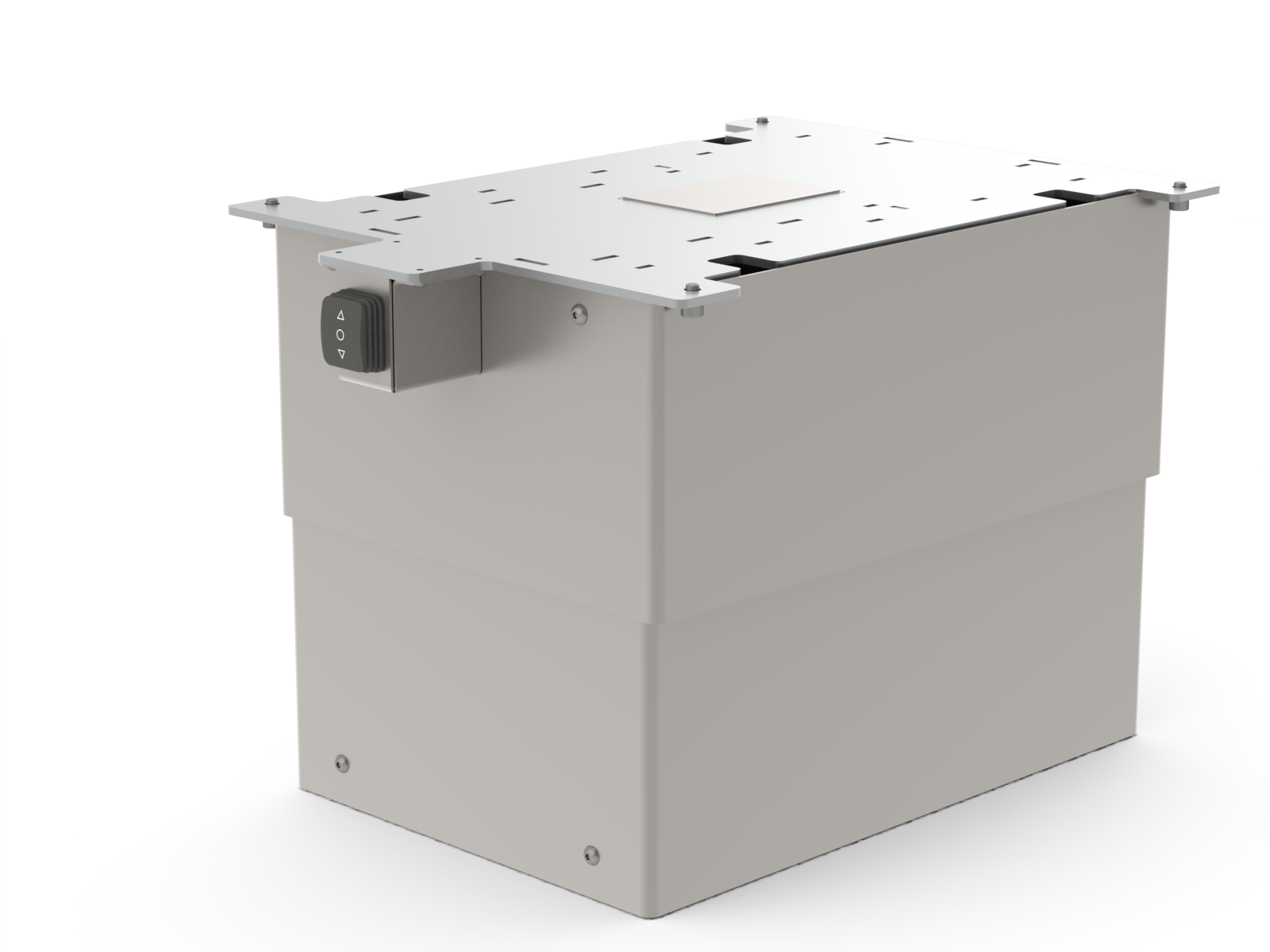 Scissor lift mechanism designed for marine application